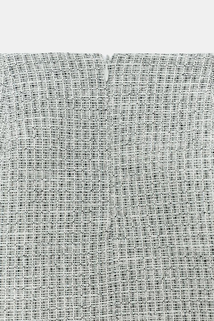 MINIFALDA DE TEXTURA DESHILACHADA 4