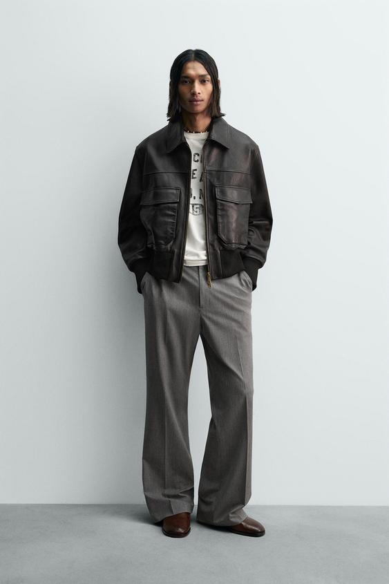 LIMITED EDITION CROPPED LEATHER JACKET