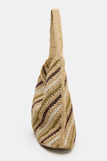 BRAIDED TOTE BAG - Multicoloured by Zara - Image 2