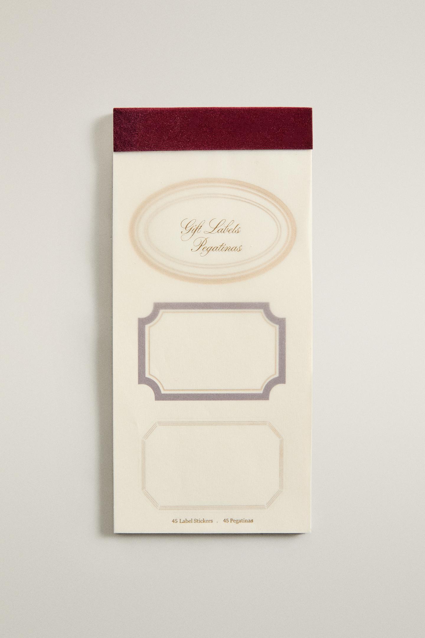 Zara Pack OF Christmas Stickers (Pack OF 45), цвет: Белый