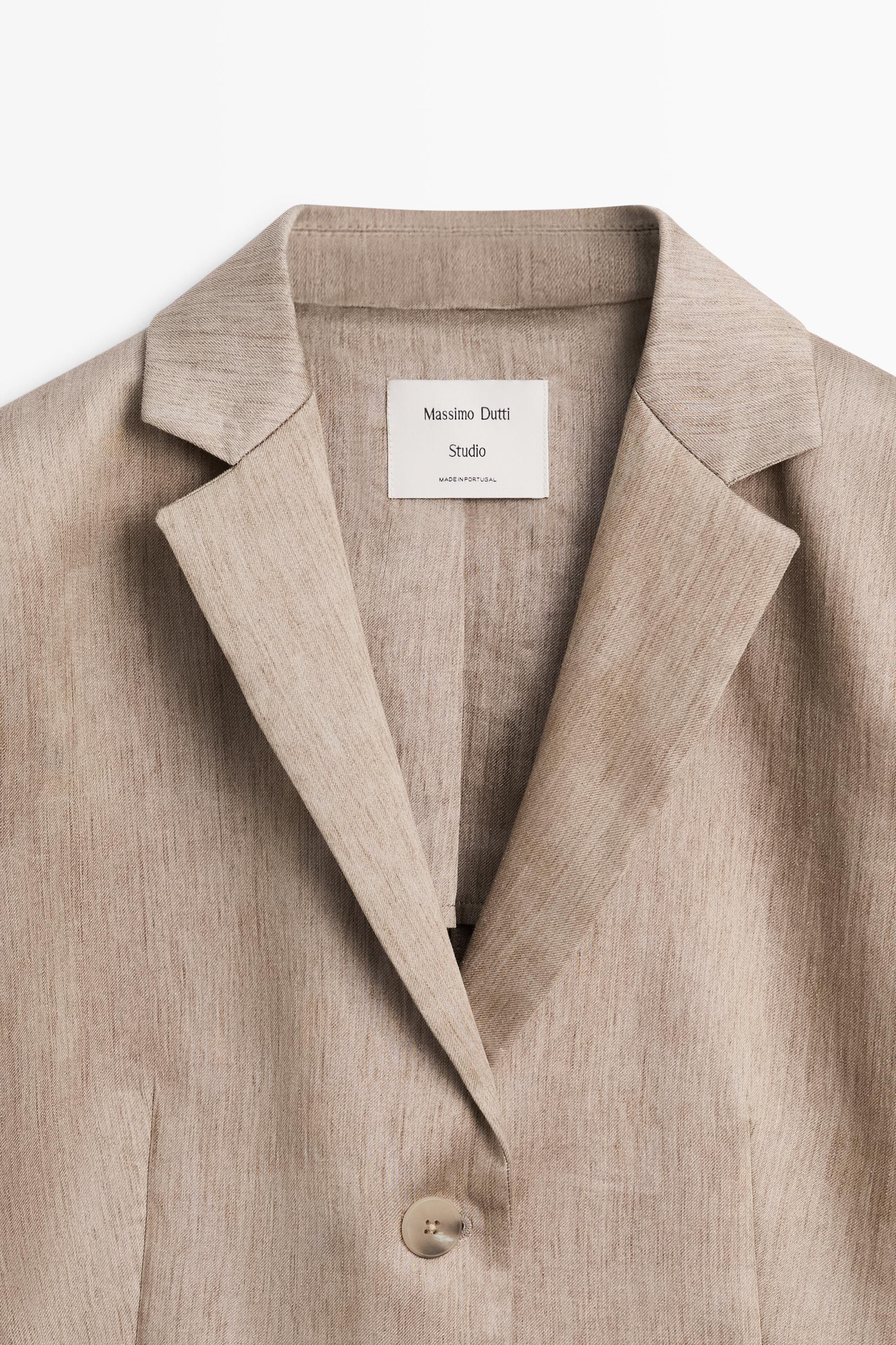 Satin fluid blazer - STUDIO