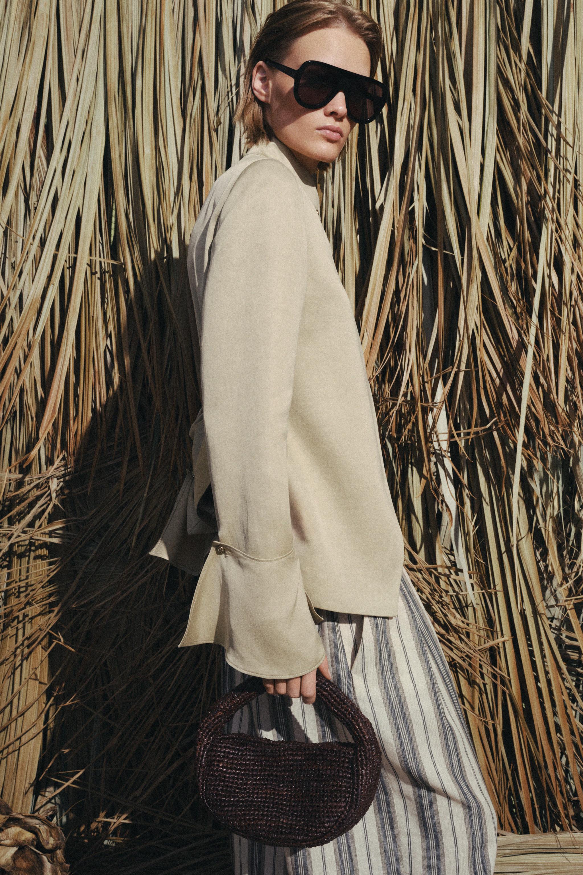 RAFFIA HANDBAG