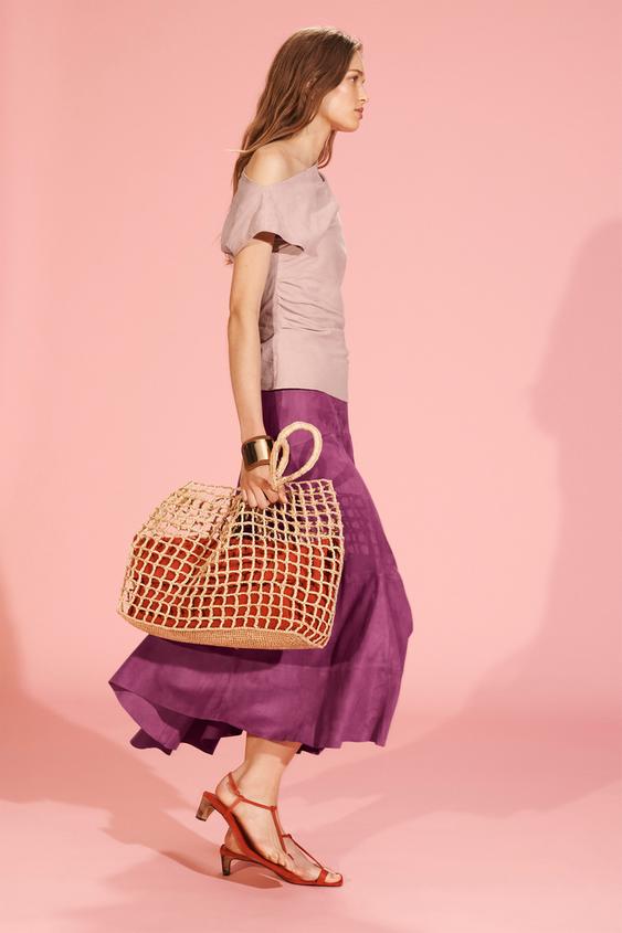 LIMITED EDITION RAFFIA MAXI SHOPPER