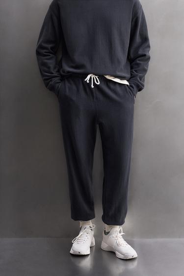 TRAINING JOGGING TROUSERS - Navy blue by Zara