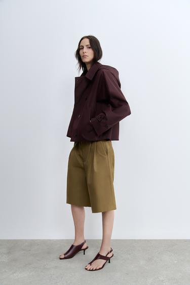 TRENCH WATER REPELLENT – ZW COLLECTION - Burgundrot von Zara - Bild 0