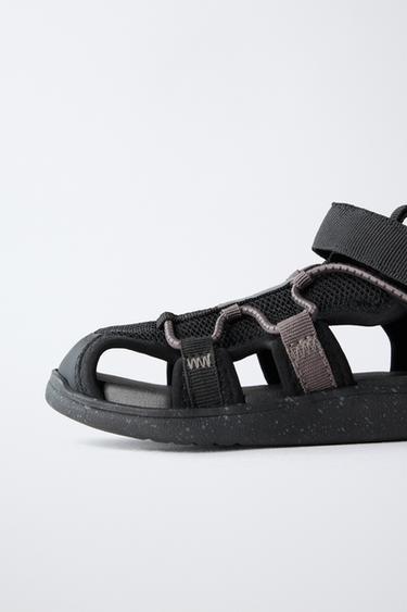 TECHNICAL SANDALS - Black by Zara - Image 5