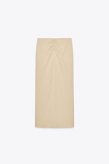 BEADED SARONG SKIRT - Sand by Zara - Image 4