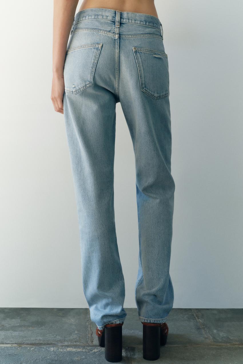 リップドジーンズ - レディース | 最新コレクション | ZARA 日本 ZARA adererror ダメージデニム36