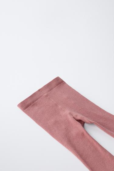2-PACK OF PLAIN TIGHTS - Pink by Zara - Image 1