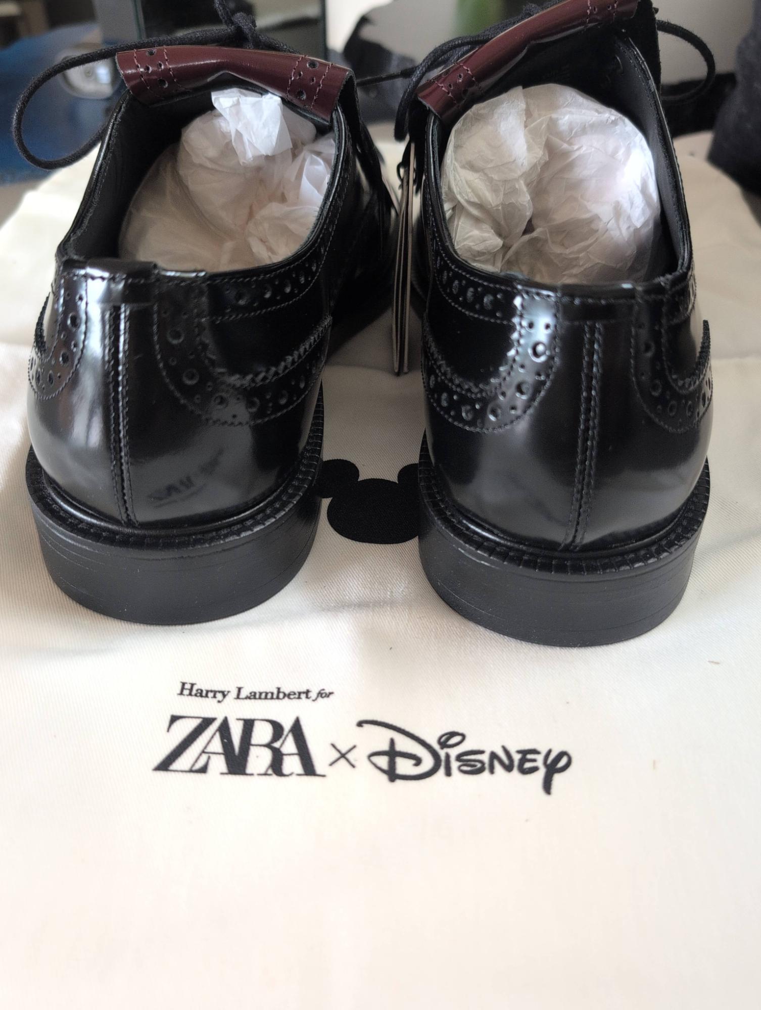 LEATHER SHOES HARRY LAMBERT FOR ZARA X DISNEY | SECOND HAND | Zara