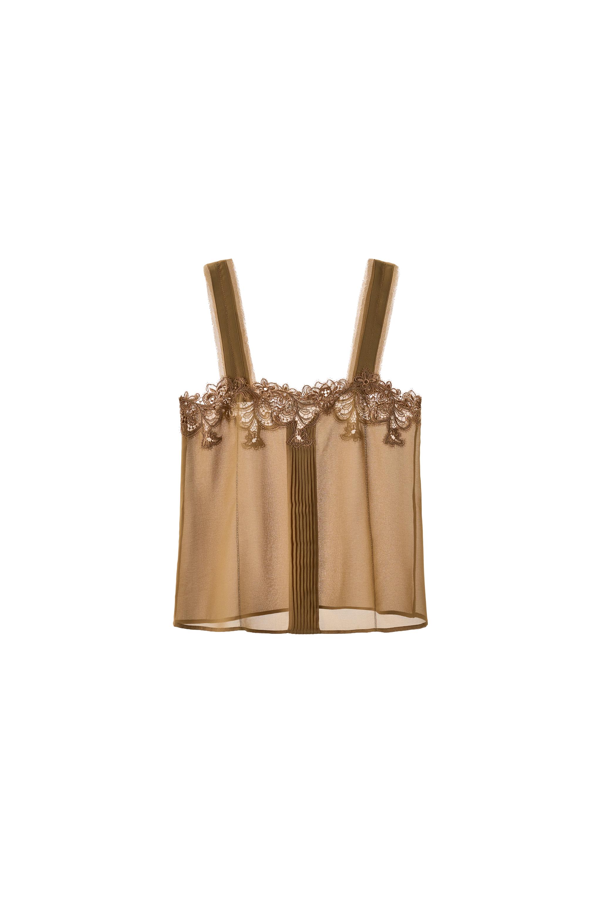 TOP GEORGETTE ENCAJE