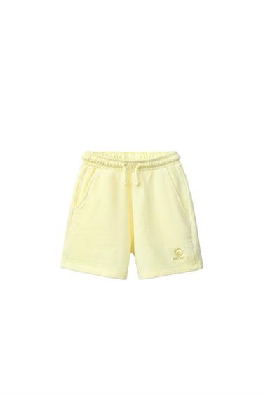 FELPAZKO BERMUDA GARMENT DYE BRODATUAK - Hori argia, Zara-rena