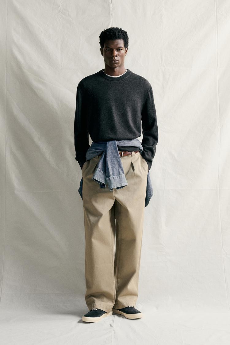 100% WOOL REGULAR FIT JUMPER