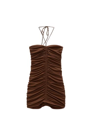 DRAPED DRESS