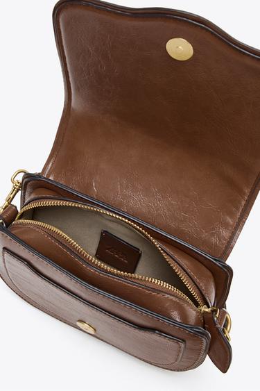 MINI CHAIN BAG - Brown by Zara - Image 2