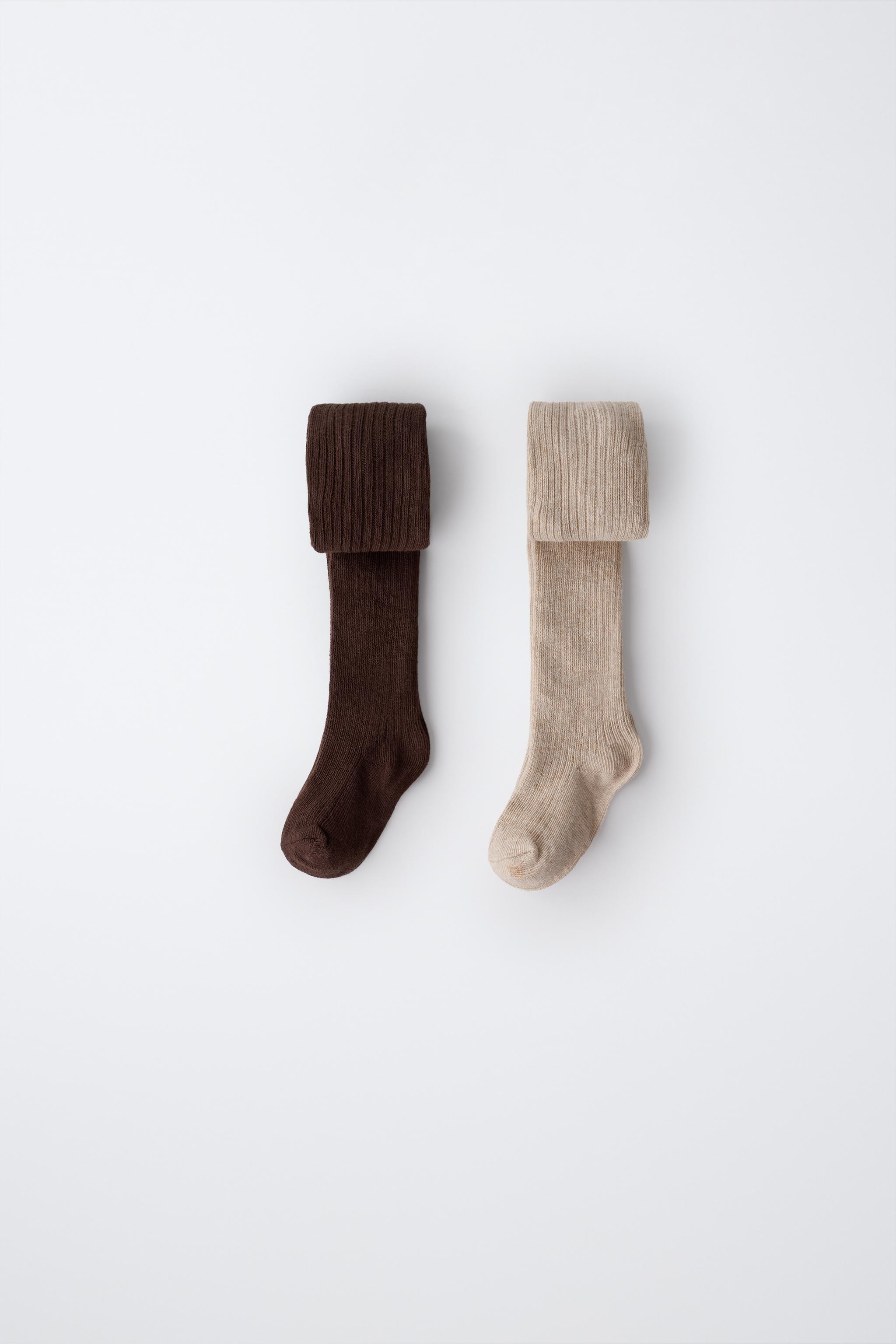 Бельё TIGHTS для детей, в рубчик, 2 шт. — Zara