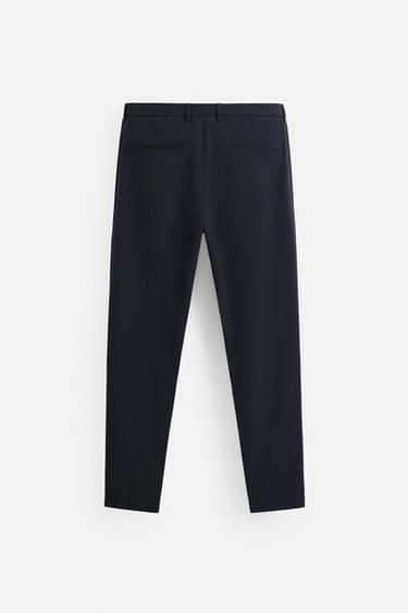 PANTALON SLIM FIT CONFORT - Bleu marine de Zara - Image 6