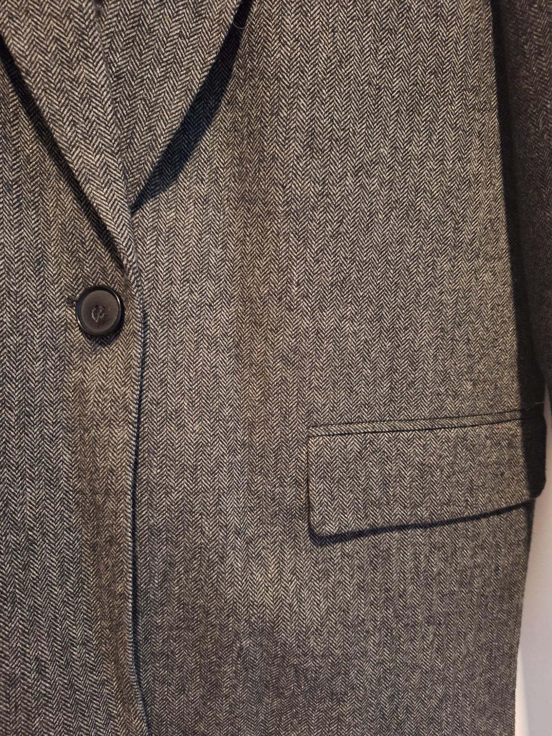 AMERICANA BLAZER ZARA GRIS PARA DE GALLO - Image 6