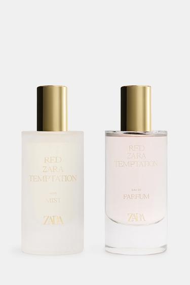 RED ZARA TEMPTATION EDP & HAIR MIST 2X50ML (1.7 FL. OZ). - TINTED LEATHER by Zara