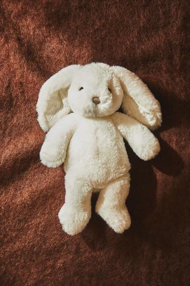 CHILDREN’S WHITE BUNNY SOFT TOY - White by Zara - Image 11