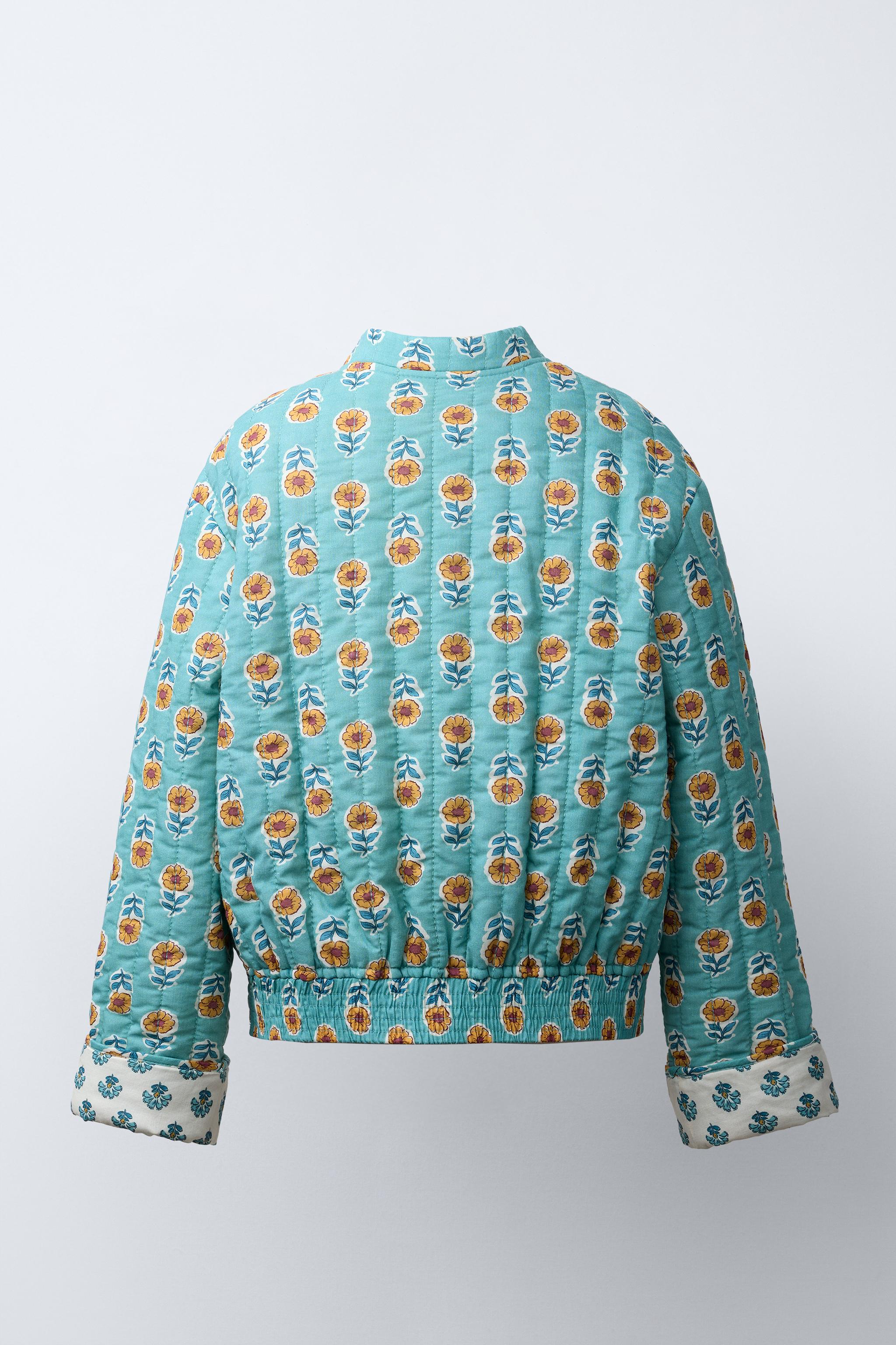 VESTE MATELASSÉE IMPRIMÉE