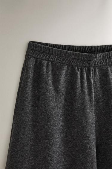 SHORT COURT DROIT - Gris foncé de Zara - Image 1