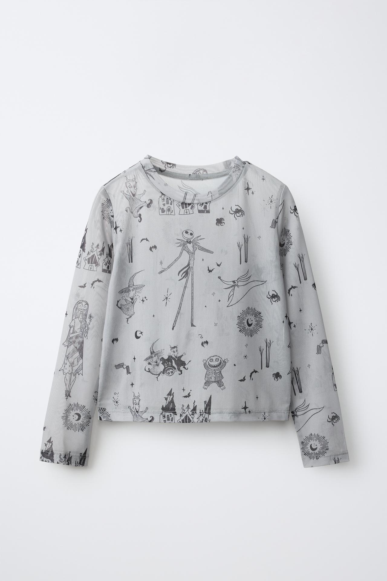 ФУТБОЛКА ИЗ ТЮЛЯ THE NIGHTMARE BEFORE CHRISTMAS © DISNEY