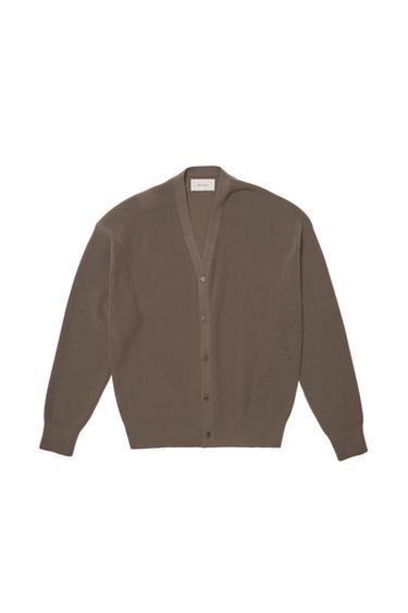 REGULAR FIT STRICKJACKE AUS BAUMWOLLE - Erdton von Zara