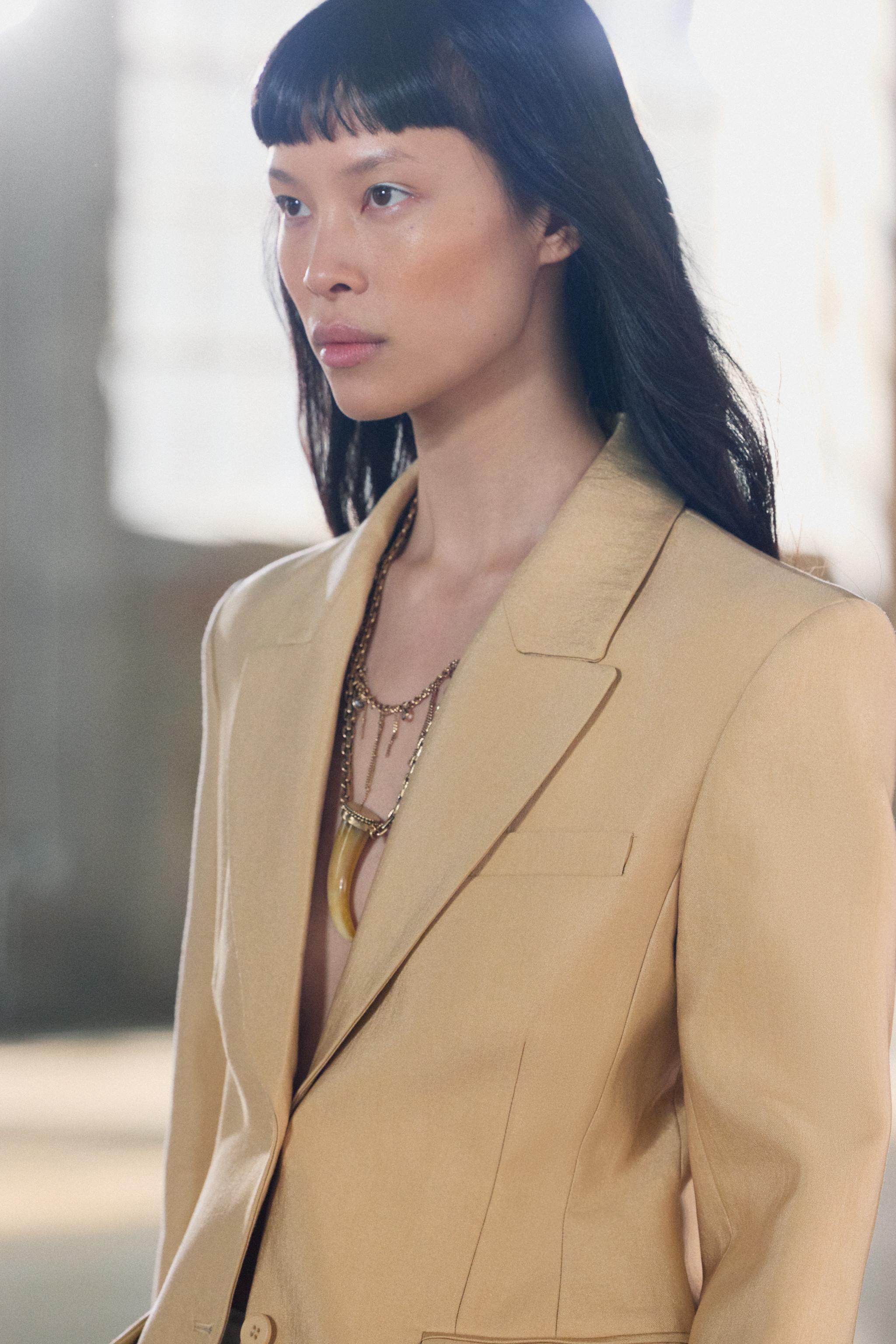 ジャケット GOLDEN  Women Outer GWP02069 P001870 55550 55550 Beige Golden Goose GWP02069 Woman Beige Jackets - Zuklat