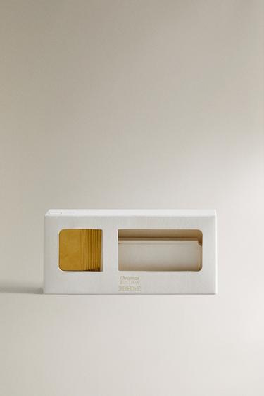 PACK OF CHRISTMAS PLACE CARD HOLDERS (PACK OF 12) - Gold by Zara - Image 4