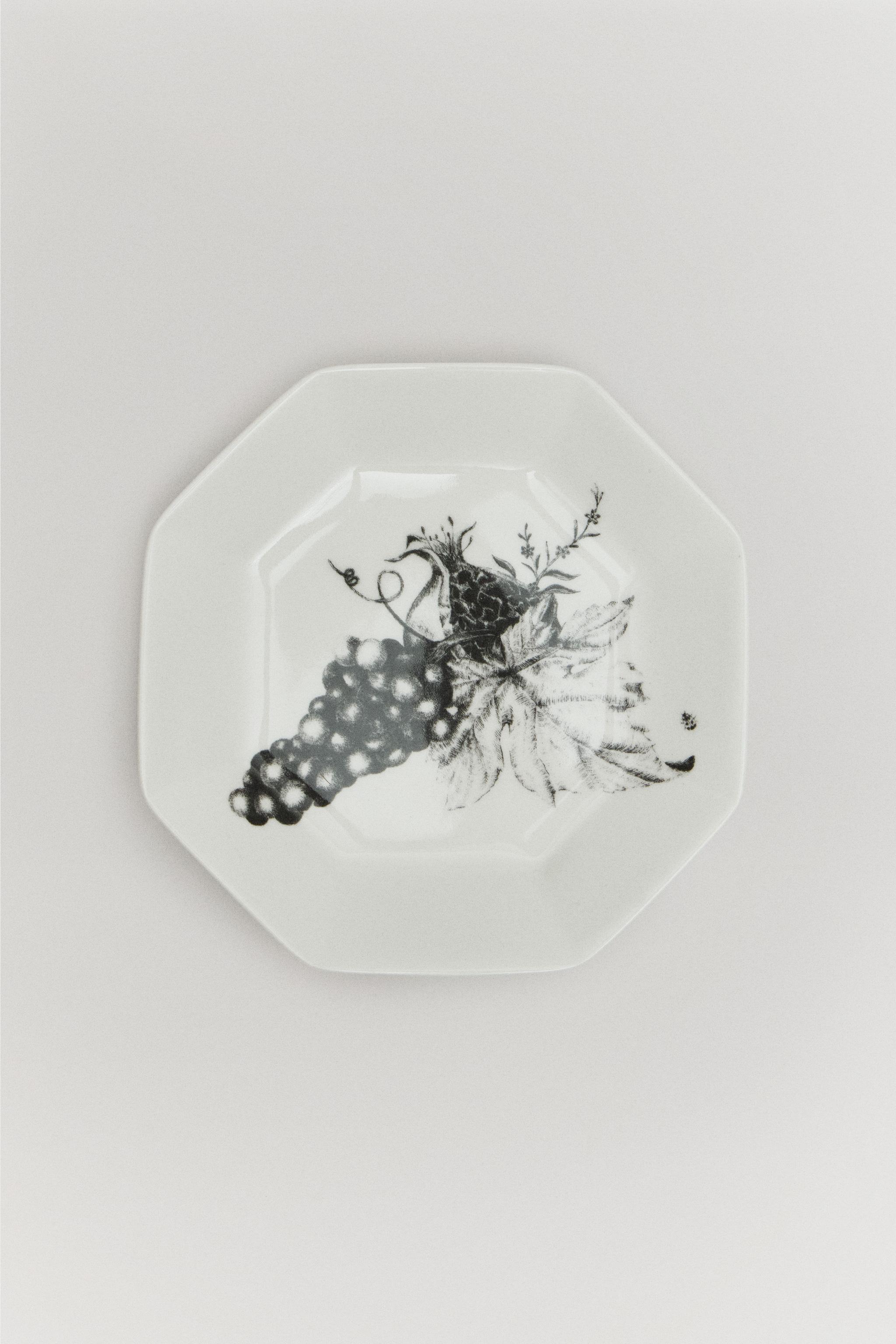 THE SKY OCTAGONAL DESSERT PLATE
