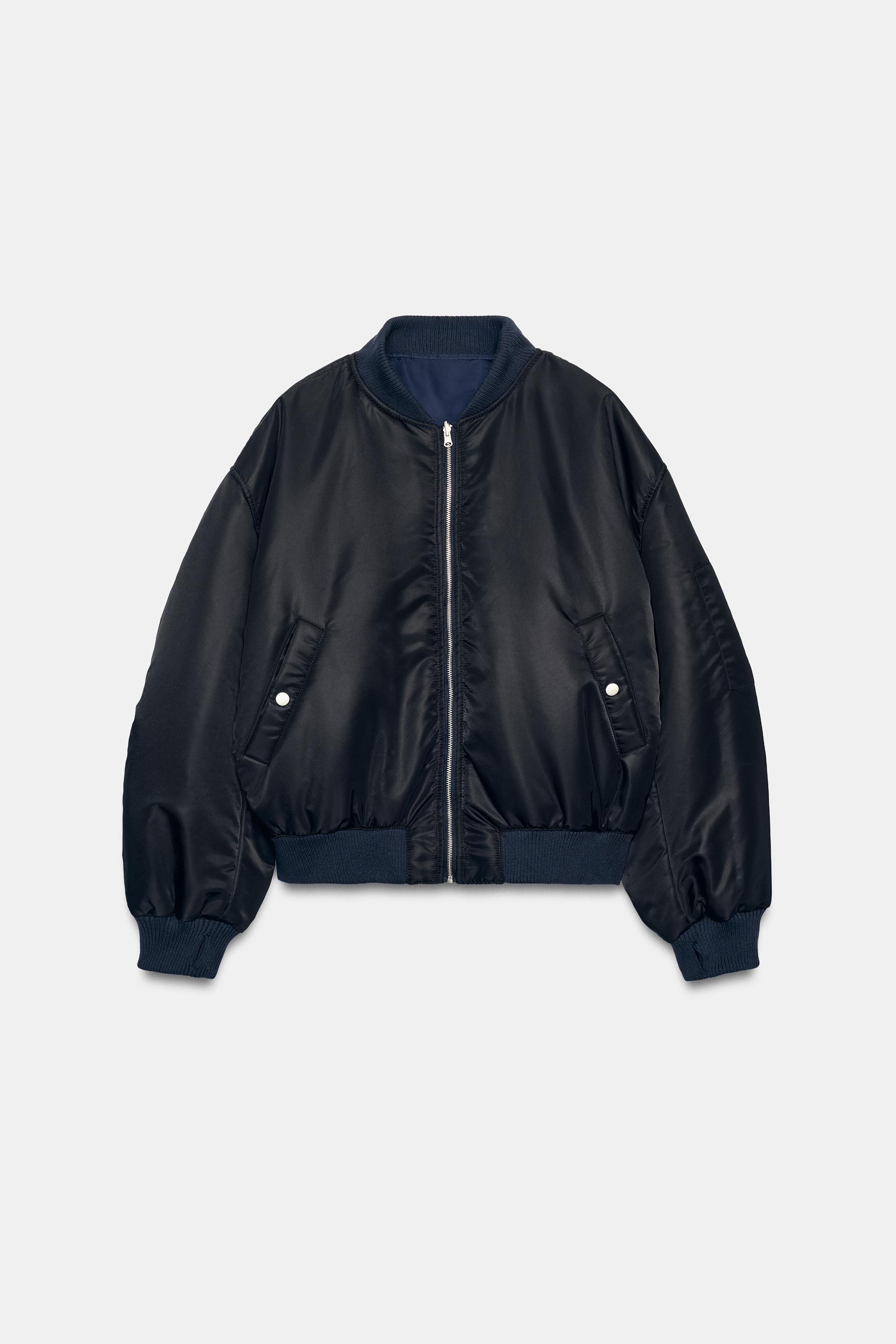 BLOUSON BOMBER RÉVERSIBLE OVERSIZE