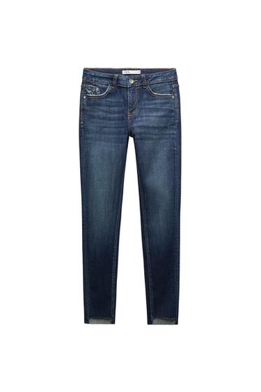 Z1975 MID RISE JEWEL BUTTON JEANS