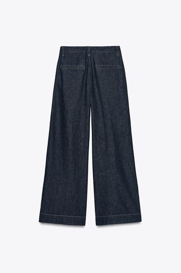 JEAN Z1975 WIDE LEG TAILLE MOYENNE - Bleu de Zara - Image 6