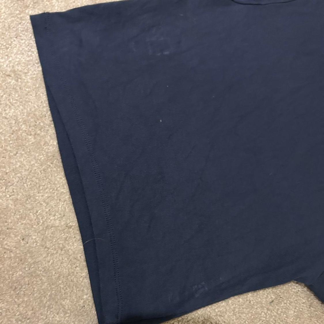NAVY BLUE ZARA CROPPED TSHIRT - Image 4