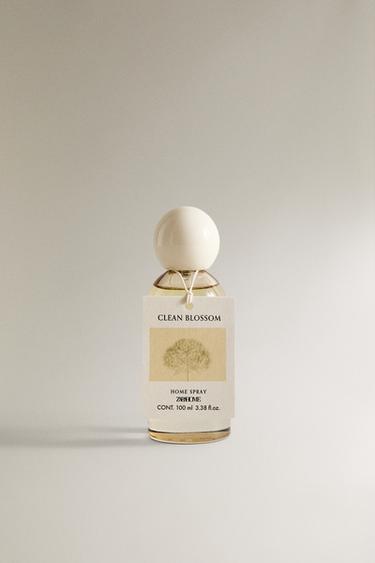 (100 ML) CLEAN BLOSSOM AIR FRESHENER SPRAY - Green/White by Zara - Image 3