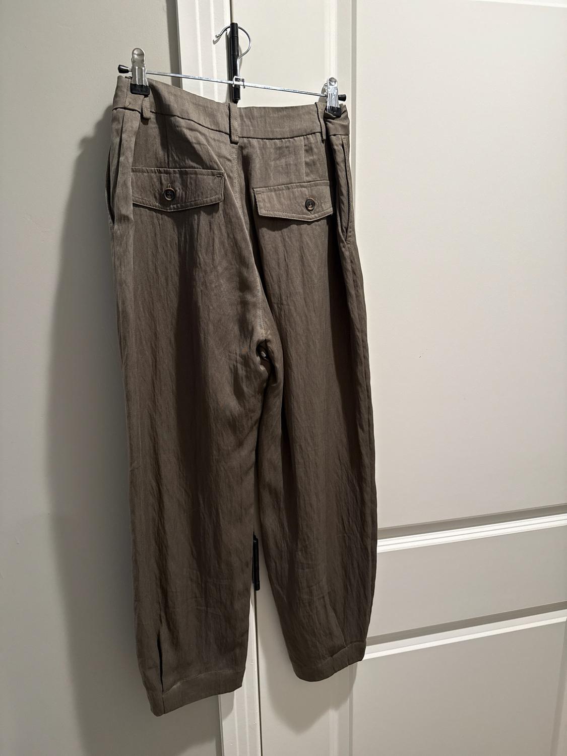 WRINKLED EFFECT KNICKERBOCKER PANTS - Image 3