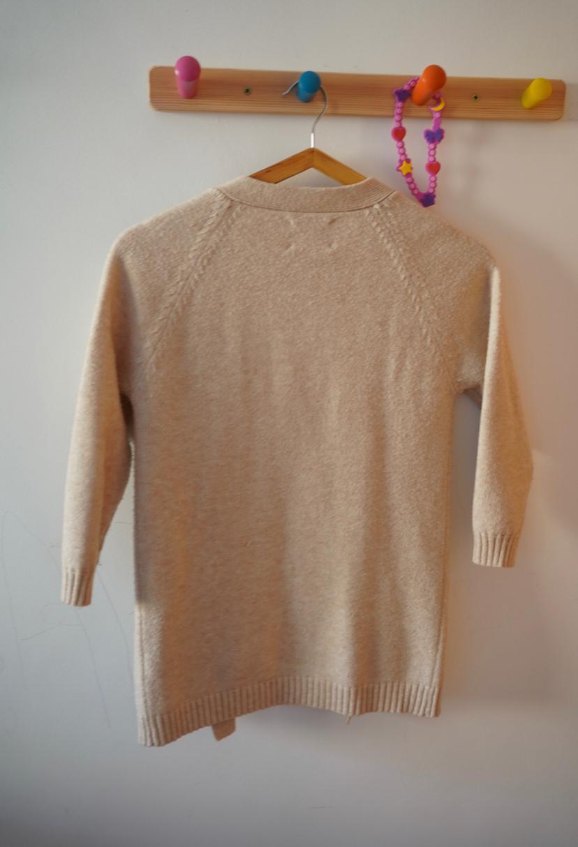 LONG STRUCTURED WEAVE CARDIGAN - Image 2