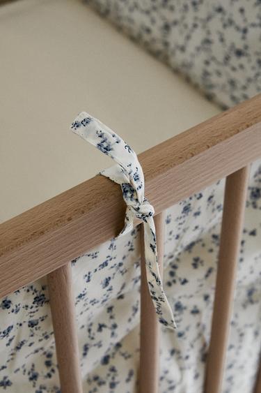 TOUR DE LIT BÉBÉ FLEUR BLEUE - Bleu de Zara - Image 3