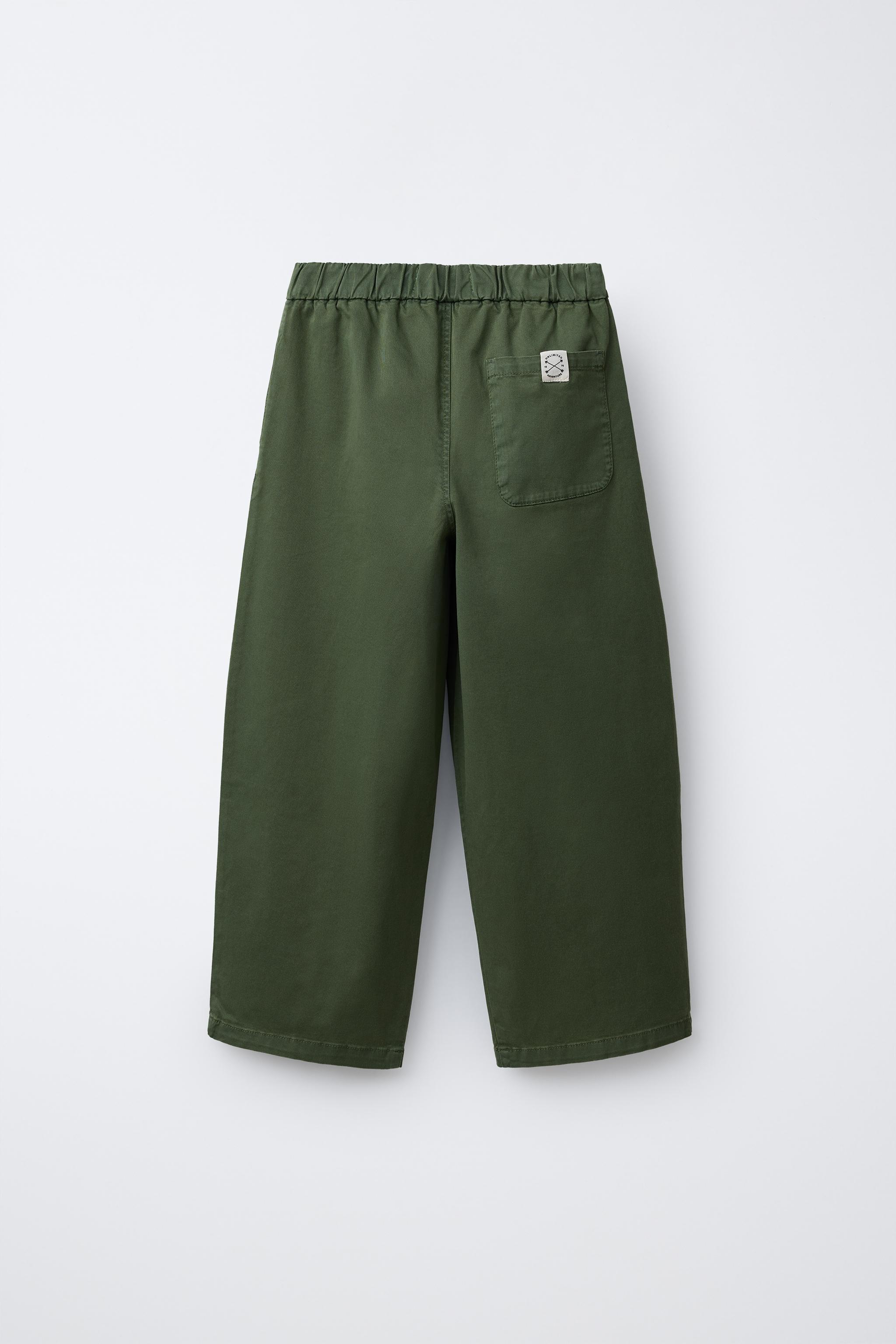 BALLOON PANTS WITH SEAM DETAIL