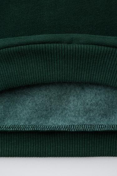 CONTRAST BEARS SWEATSHIRT - Dark green by Zara - Image 3