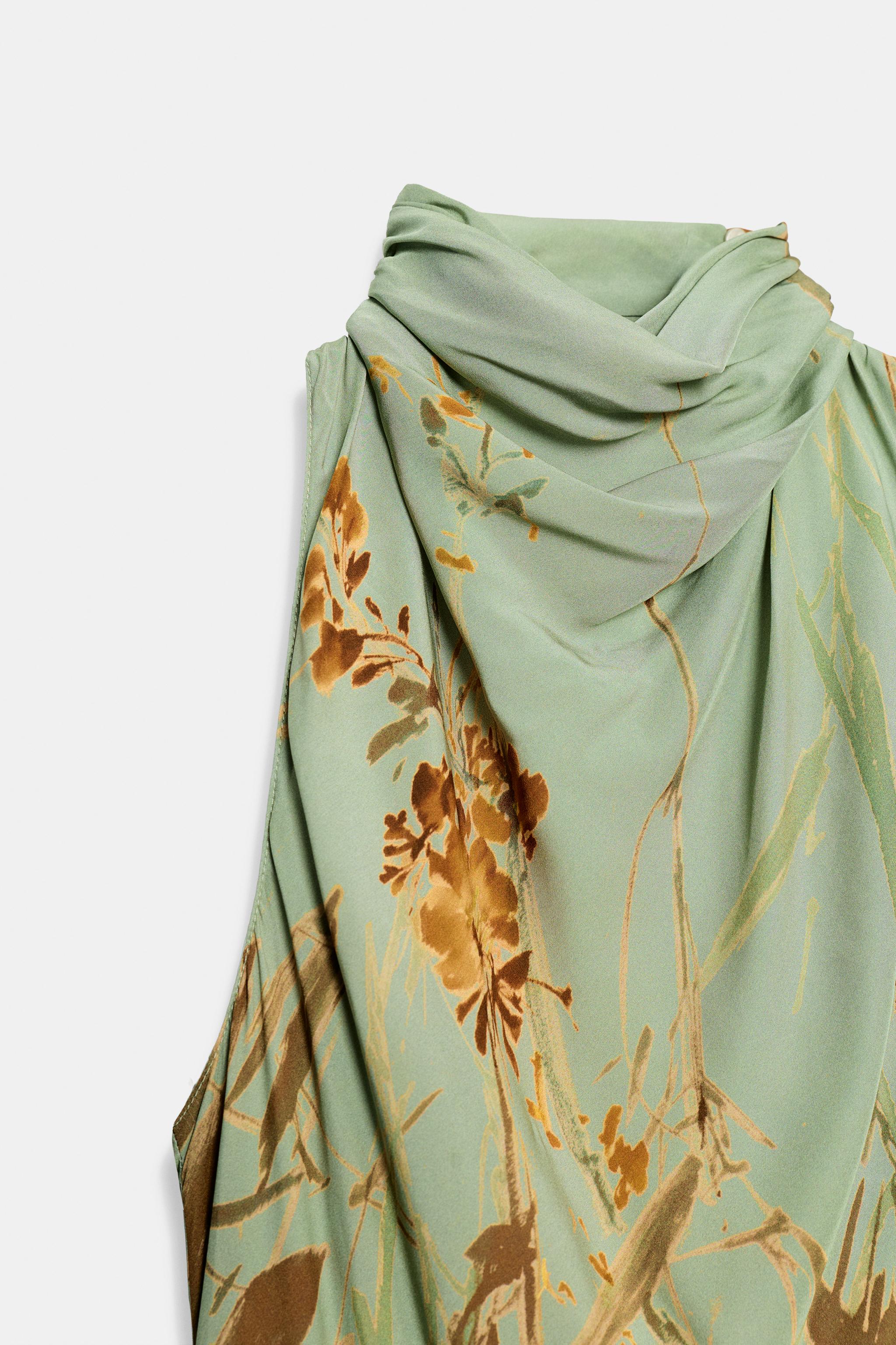 ZW COLLECTION PRINTED MAXI DRESS