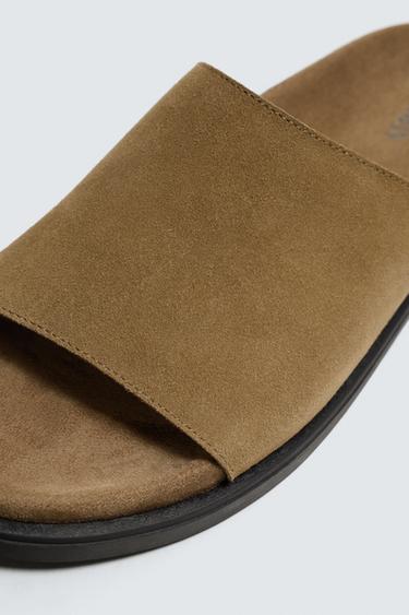 LEATHER SANDALS -  by Zara - Image 5