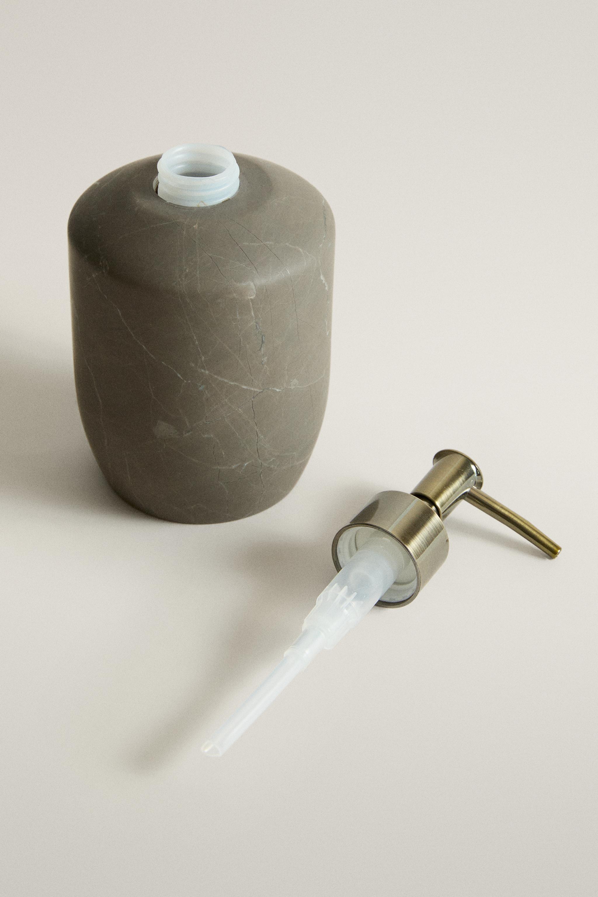 MARBLE BATHROOM SOAP DISPENSER