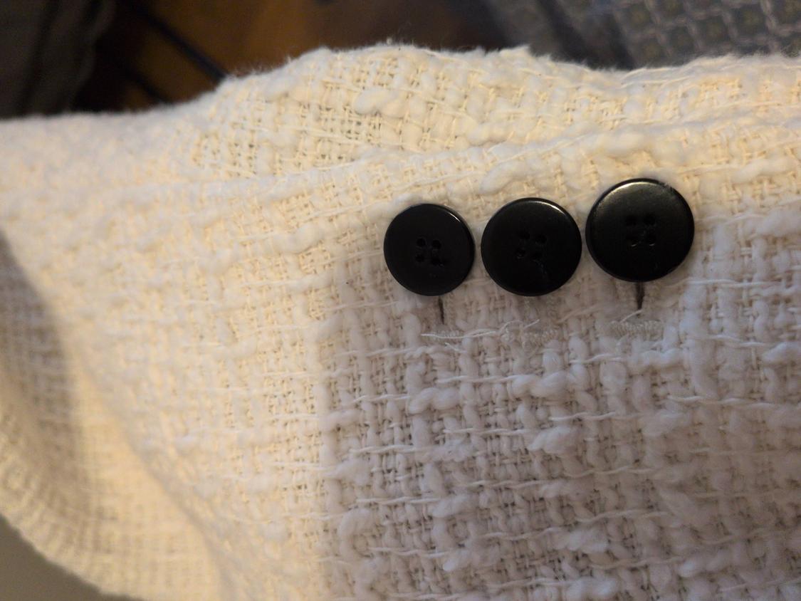 DOUBLE-BREASTED BLAZER WITH TOPSTITCHING - Image 4