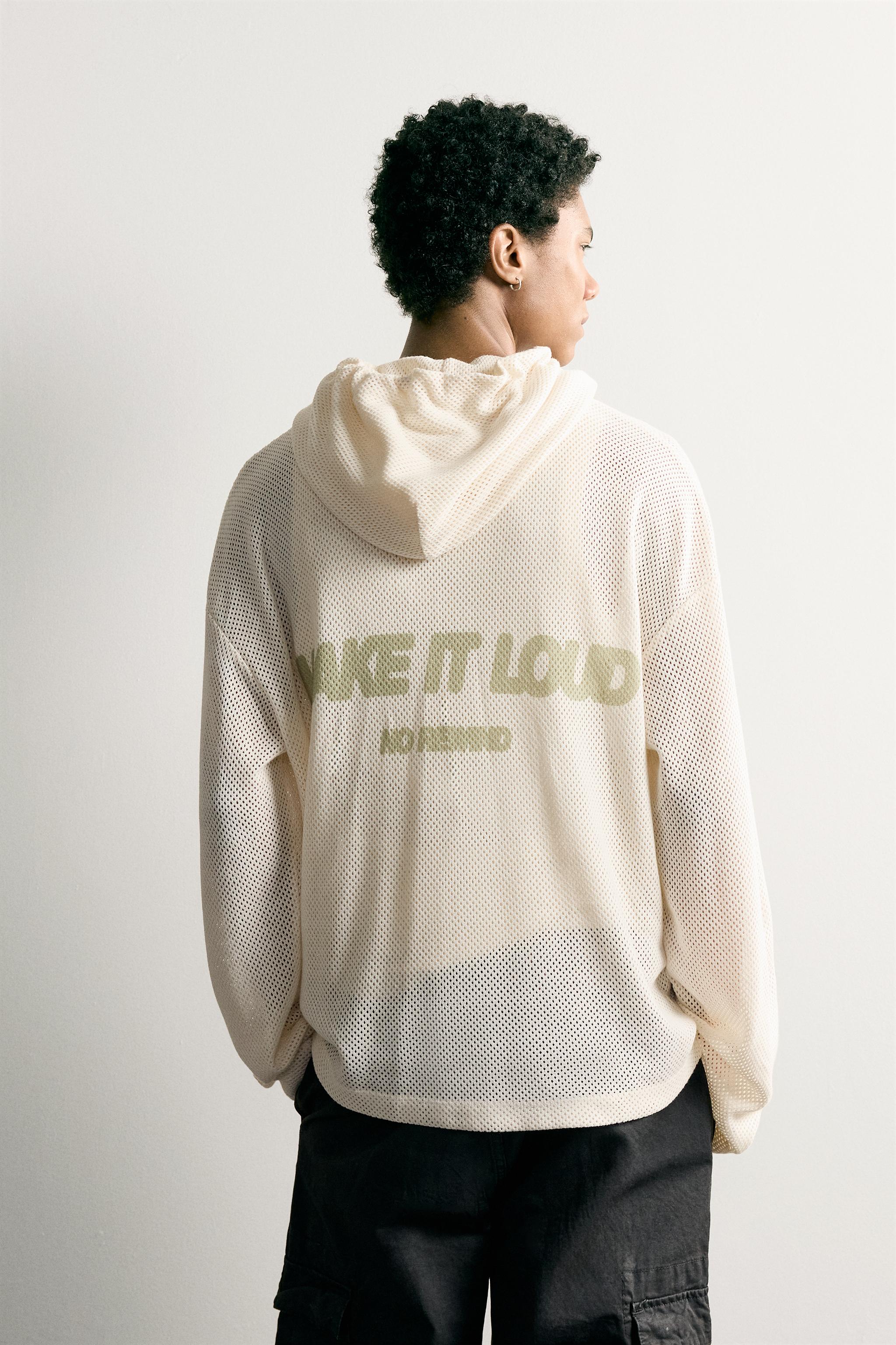 Мужские худи Zara RELAXED FIT SWEATSHIRT — фото 2