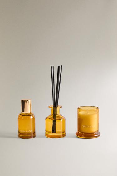 ENSEMBLE COFFRET CADEAU WHITE LOTUS (ENSEMBLE DE 3) - Rouge soutenu de Zara - Image 1