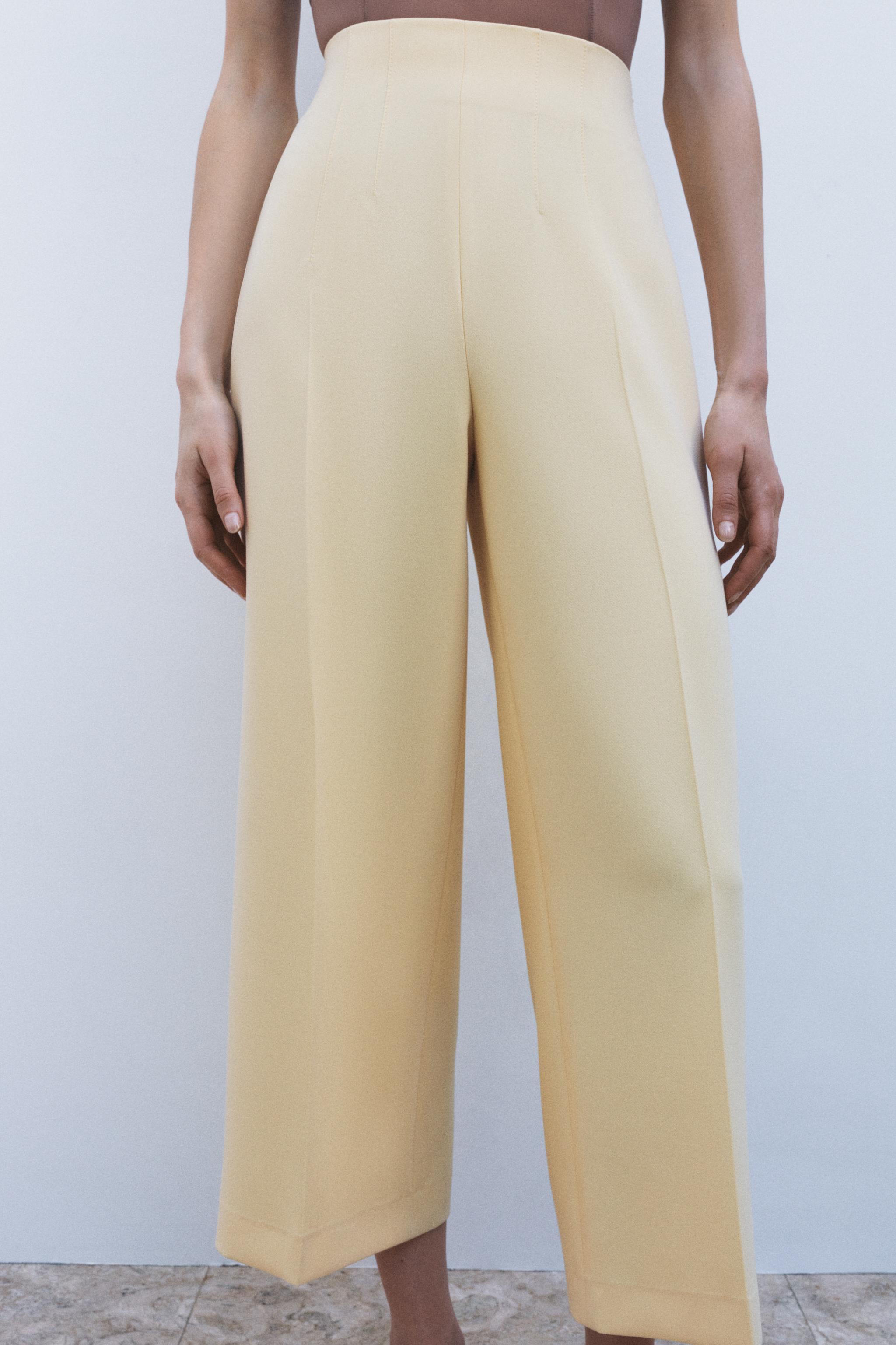 ハイウェストパンツ - レディース | ZARA 日本