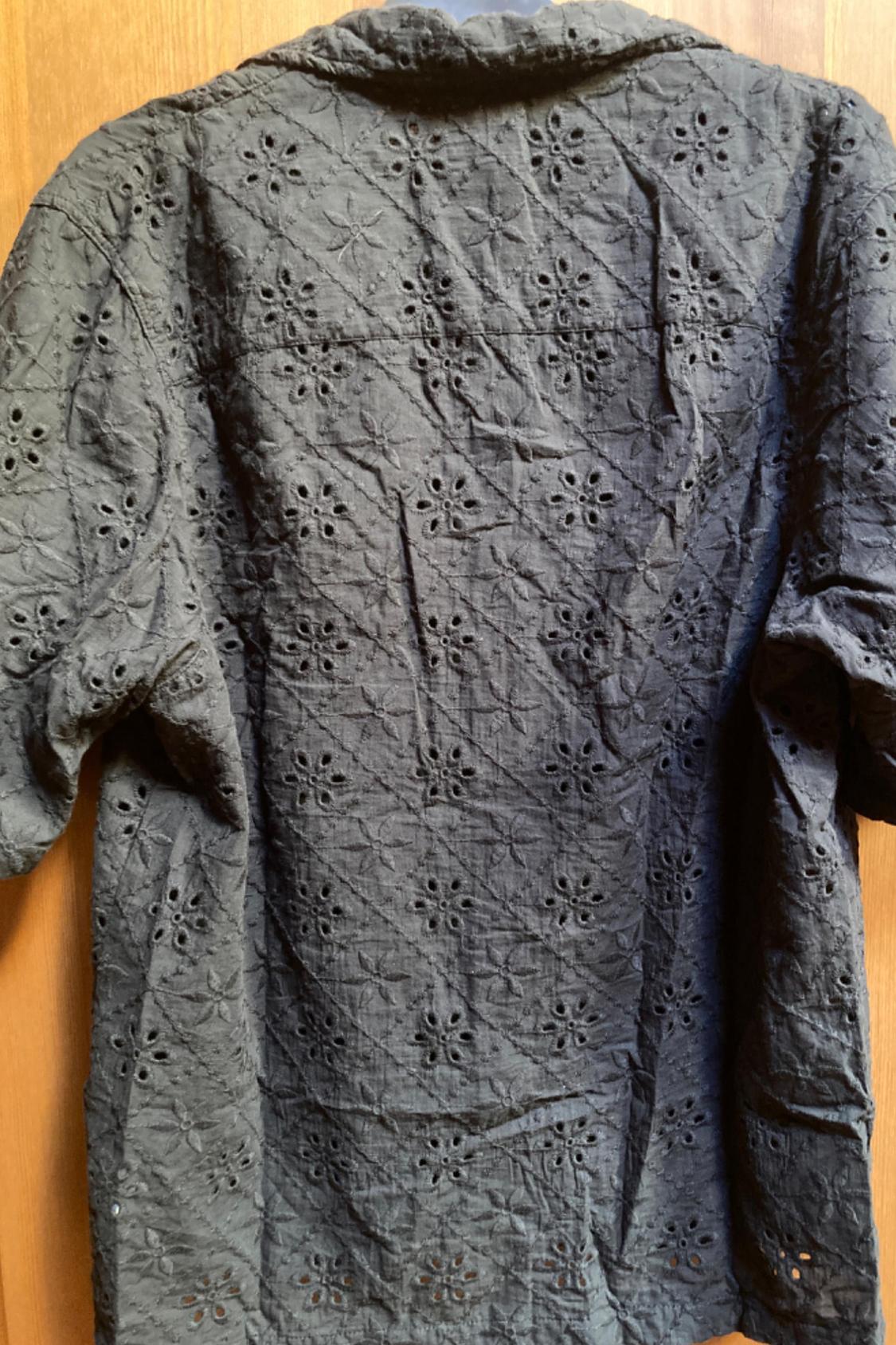 CUTWORK EMBROIDERY SHIRT - Image 4