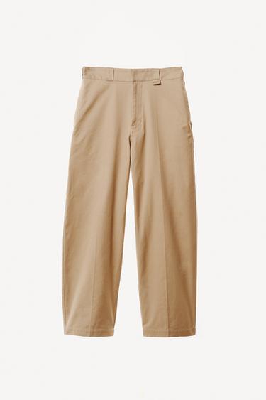 PANTALÓN CHINO WIDE FIT WILLY CHAVARRIA X ZARA - Beige de Zara